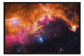 Gerahmter Kunstdruck der Möwennebel