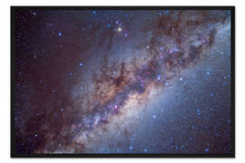 Gerahmter Kunstdruck Schütze und Skorpion im Zentrum der Milchstraße