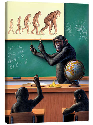 Leinwandbild Evolution