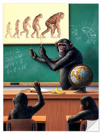 Autocolante decorativo Evolution