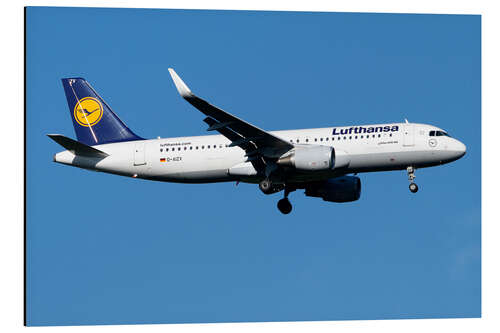 Obraz na aluminium Lufthansa Airbus A320-200 sharklet