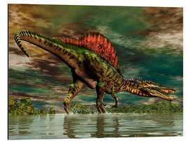 Magnettafel Spinosaurus aus der Kreidezeit