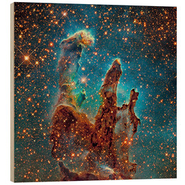 Obraz na drewnie  Eagle Nebula - Robert Gendler