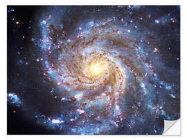 Wall sticker The Pinwheel Galaxy at Ursa Major