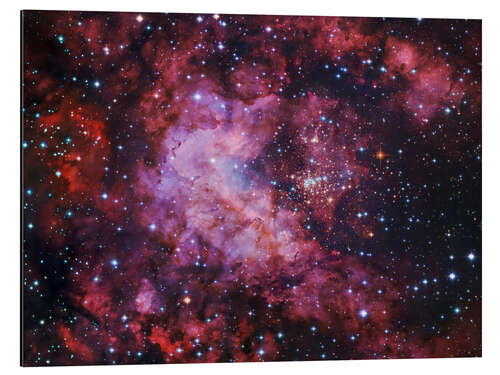 Aluminium print Westerlund 2 star clusters