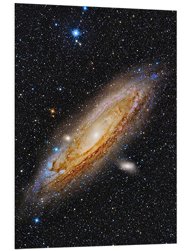 Bilde på skumplate Messier 31, the Andromeda Galaxy.