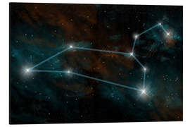 Magnettafel Das Sternbild Löwe