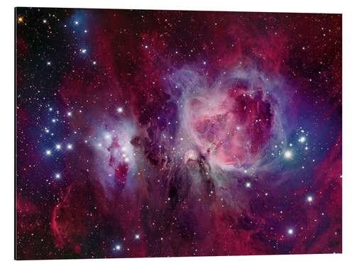 Aluminium print The Orion Nebula with reflection nebula NGC 1977