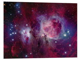 Foam board print The Orion Nebula with reflection nebula NGC 1977