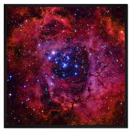 Gerahmter Kunstdruck Der Rosetta Nebel