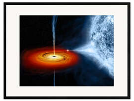 Kunsttryk i ramme Cygnus X-1 Systems