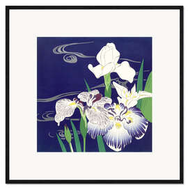 Gerahmter Kunstdruck Iris