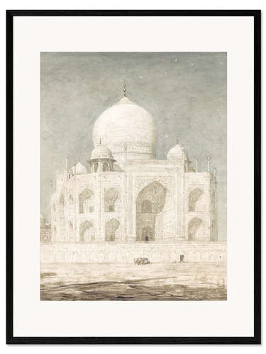 Gerahmter Kunstdruck De Taj Mahal