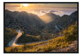 Gerahmter Kunstdruck Mallorca