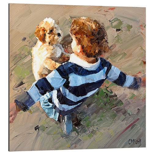 Aluminium print Best Friends