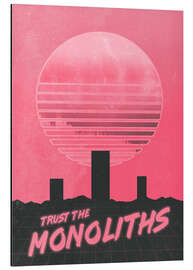 Magnettafel Monolithische Vertrauen