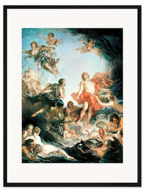 Gerahmter Kunstdruck Aufgang der Sonne