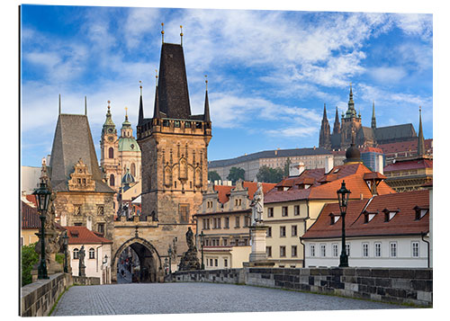 Gallery print Prague Castle and Old Town in summer