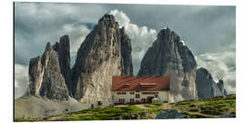 Cuadro de aluminio Tre Cime - Rifugio Antonio Locatelli - Dolomites