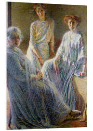 Foam board print Three Women