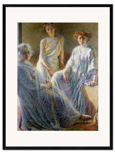 Gerahmter Kunstdruck Drei Frauen