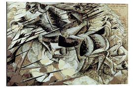 Magnettafel Die Gebühr der Lancers