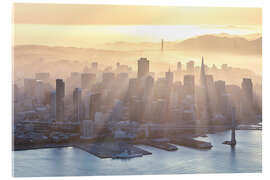 Acrylglasbild  San Francisco im Nebel - Matteo Colombo