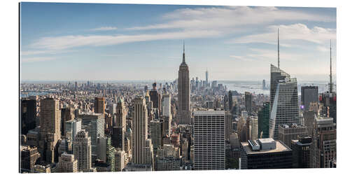 Gallery print Manhattan skyline with Empire State Building