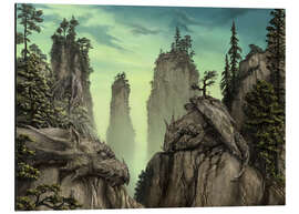 Magnettafel Der versteinerte Wald