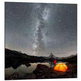 Magnettafel Milchstraße am Matterhorn