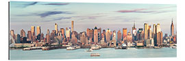 Gallery Print Panorama-Skyline von Midtown Manhattan von New Jersey, New York, USA