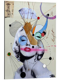 Magnettafel Marilyn für den abstrakten Denker