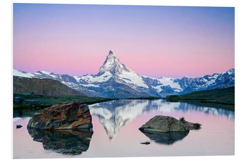 Cuadro de PVC Sunrise at Matterhorn