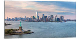 Galleriataulu New York skyline with Statue of Liberty