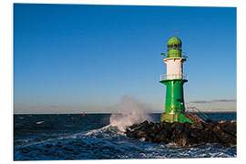 PVC-taulu Lighthouse in Warnemuende