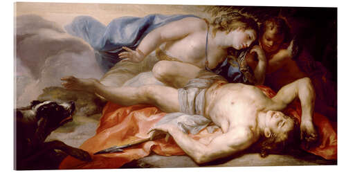 Akrylbilde Venus and Adonis