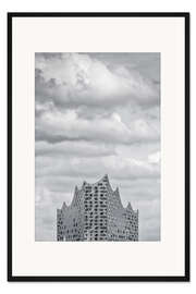Gerahmter Kunstdruck Elbphilharmonie Hamburg