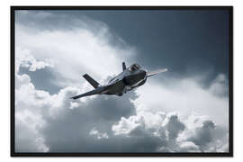 Gerahmter Kunstdruck F35