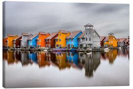 Leinwandbild Reitdiephaven