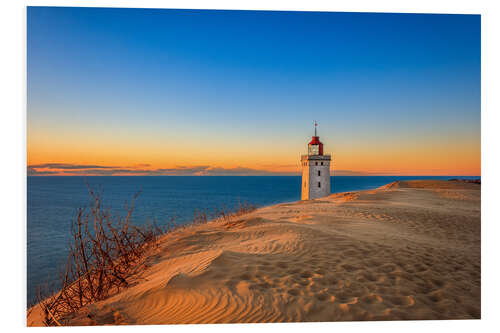 Tableau en PVC Lighthouse in the dunes