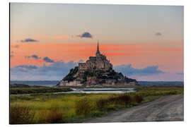 Tableau en aluminium Mont-Saint-Michel