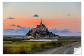 Wall sticker Mont Saint-Michel