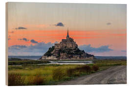 Holzbild Mont Saint-Michel