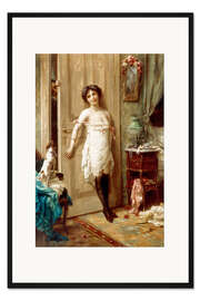 Gerahmter Kunstdruck Ein glühender Verehrer