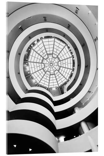 Acrylglas print Guggenheim Museum, New York