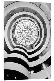 Hartschaumbild Solomon R. Guggenheim Museum, New York