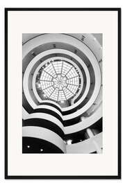 Gerahmter Kunstdruck Solomon R. Guggenheim Museum, New York