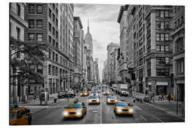 Magnettafel NYC 5th Avenue Verkehr I