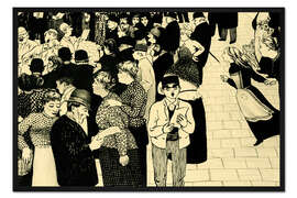 Gerahmter Kunstdruck Die Sänger