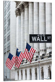 Magnettafel Wall Street, New York Stock Exchange I